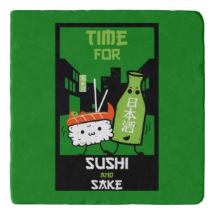 Sushi And Sake Foodies Trivet