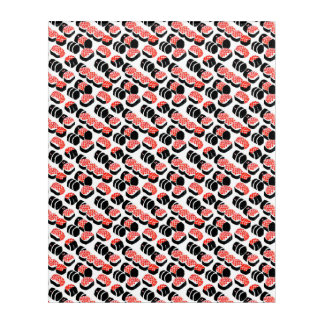 Sushi and sashimi acrylic print