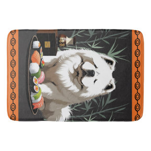 SUSHI ANYONE Cream Chow mat