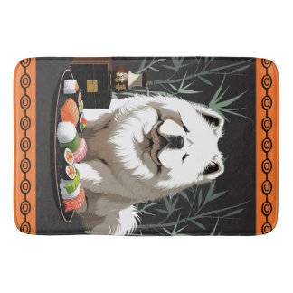SUSHI ANYONE Cream Chow mat