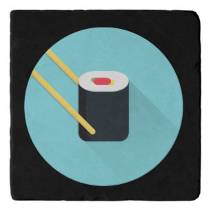 SUSHI ART MARBLE TRIVET