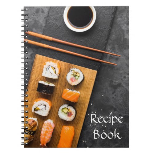 Sushi Asian Japanese food recipe journal