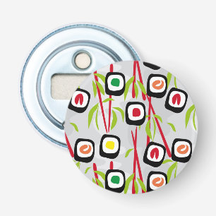 Sushi background bottle opener