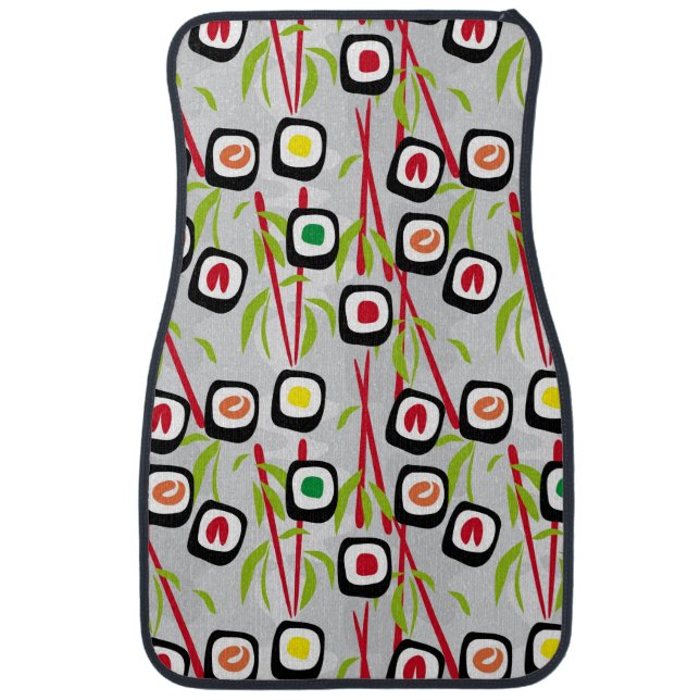 Sushi background car mat (Front)