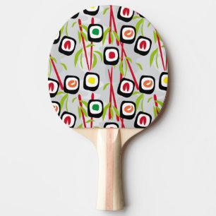 Sushi background Ping-Pong paddle