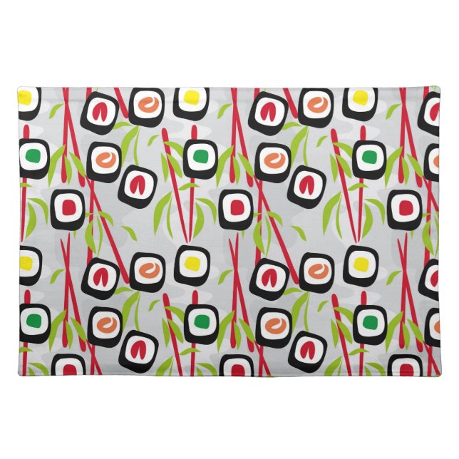 Sushi background placemat (Front)