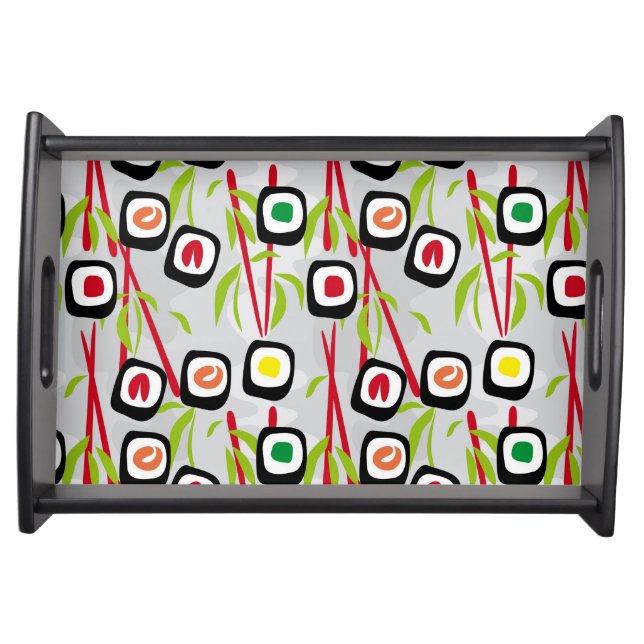 Sushi background serving tray (Front)