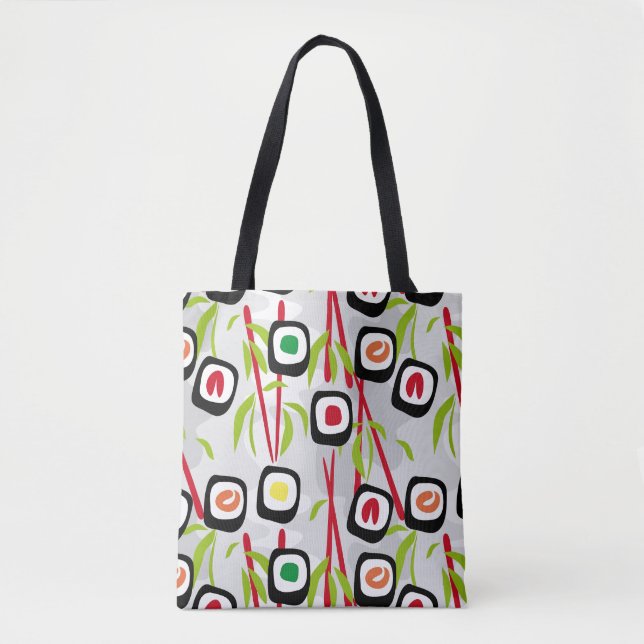 Sushi background tote bag (Front)