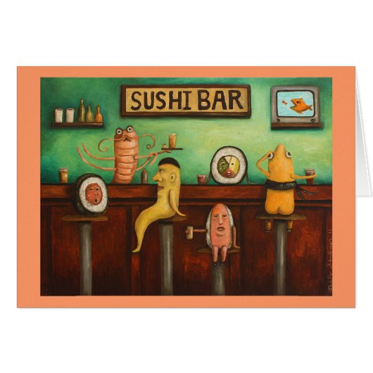 Sushi Bar Cards (Front Horizontal)