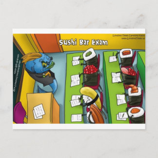 Sushi Bar Exam Tees Mugs Cards Gifts Etc