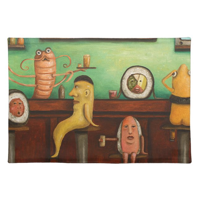 Sushi Bar Placemat (Front)