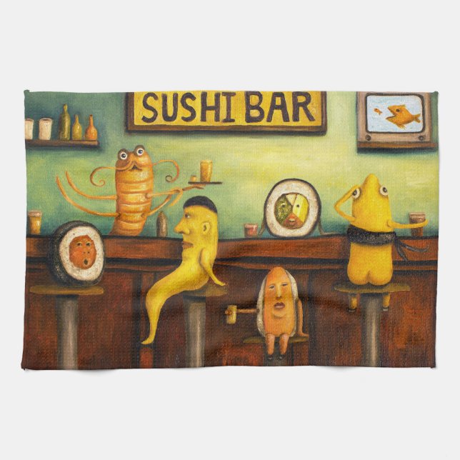 Sushi Bar Towel (Horizontal)