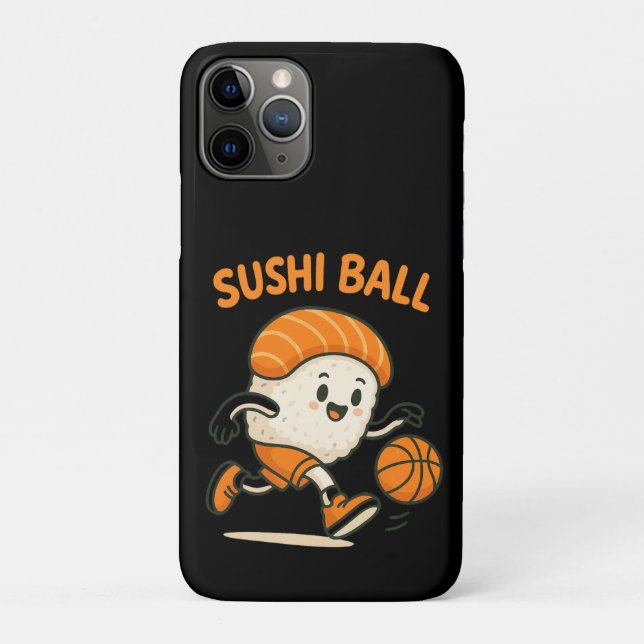 Sushi Basketball Energy Case-Mate iPhone Case (Back)