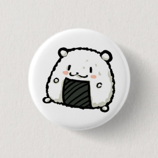 sushi bear pinback button