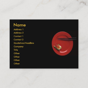 Sushi Business Card