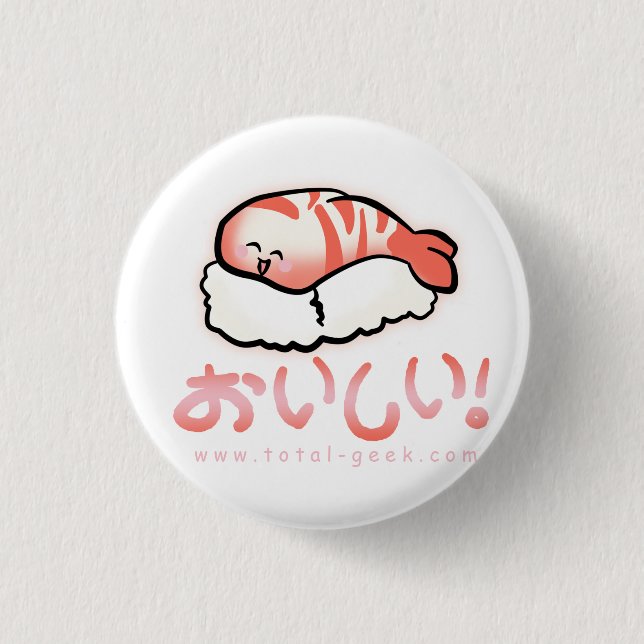 sushi button (Front)