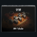 Sushi Calendar<br><div class="desc">A year of delicious sushi dishes for the Japanese food lover.</div>