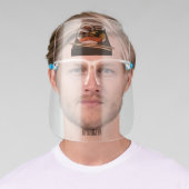 Sushi cartoon illustration  face shield (Insitu)