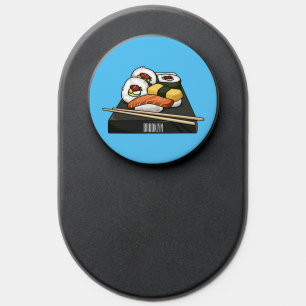 Sushi cartoon illustration PopSocket