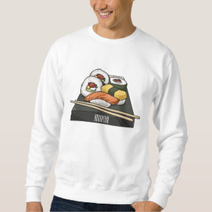 Sushi cartoon illustration  sweatshirt