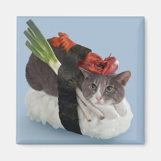 Sushi Cat-8 Magnet