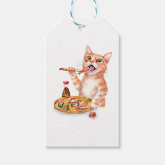 Sushi Cat Gift Tags
