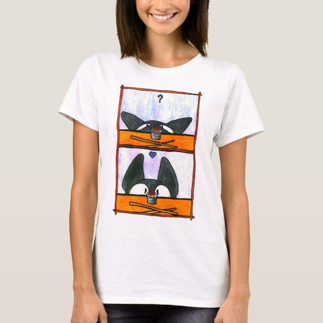 Sushi Cat! Momma T-Shirt (Front)