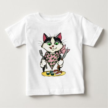 Sushi Cat Shirt by cleverpupart at Zazzle