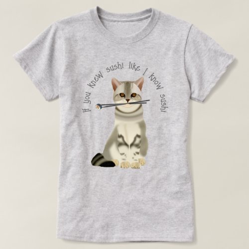 Sushi Cat T_Shirt
