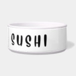 Sushi - ceramic food bowl for pets<br><div class="desc">Sushi - ceramic food bowl for pets</div>