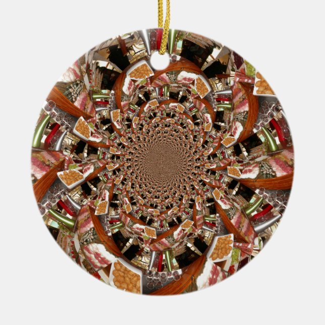 Sushi Ceramic Ornament (Front)