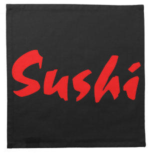 Sushi Cloth Napkin