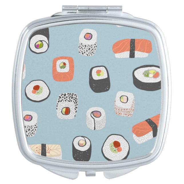 Sushi Compact Mirror (Front)