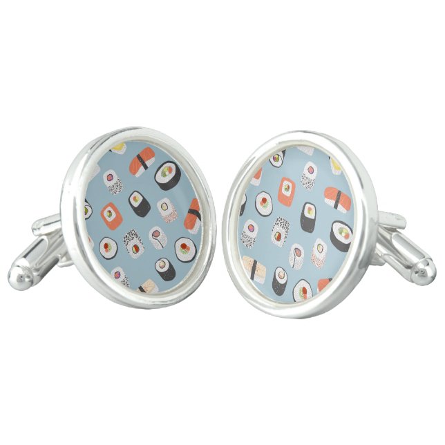 Sushi Cufflinks (Angled)