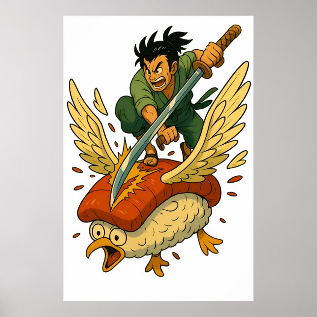 Sushi cutter  poster (Front)