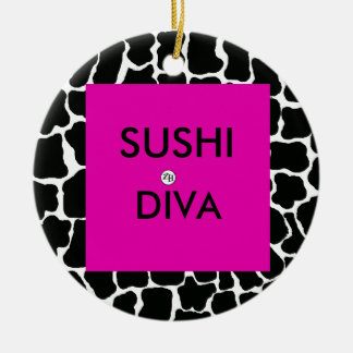 Sushi Diva Ornament by Zan Hanhof