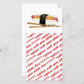 Sushi Dog And Chopsticks (Front/Back)