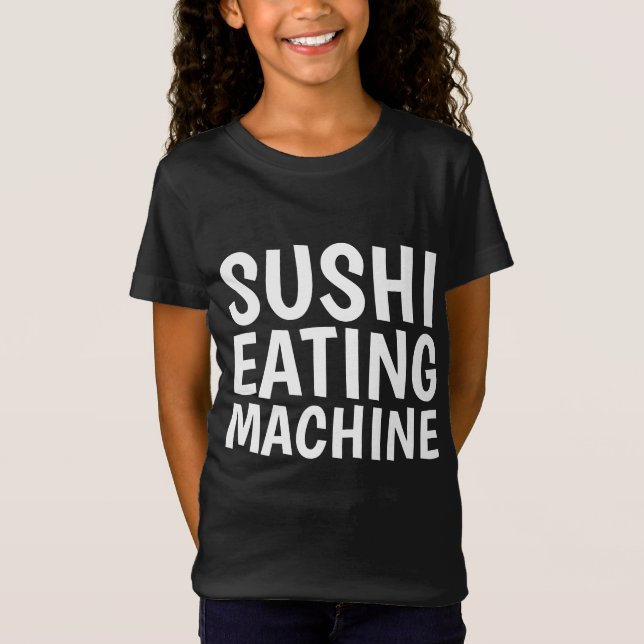 SUSHI EATING MACHINE KIDS T-shirts (Front)