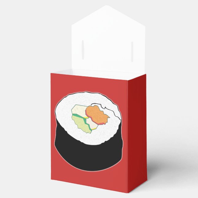 SUSHI FAVOR BOXES (Opened)