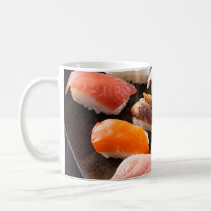 Sushi Feast   Luxury Nigiri Art Mug