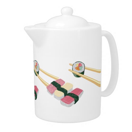 Sushi Foodie Teapot