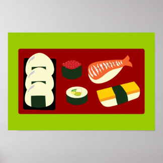 Sushi Fun Poster