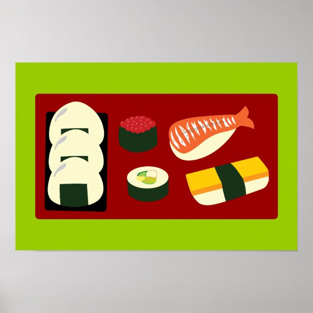 Sushi Fun Poster (Front)
