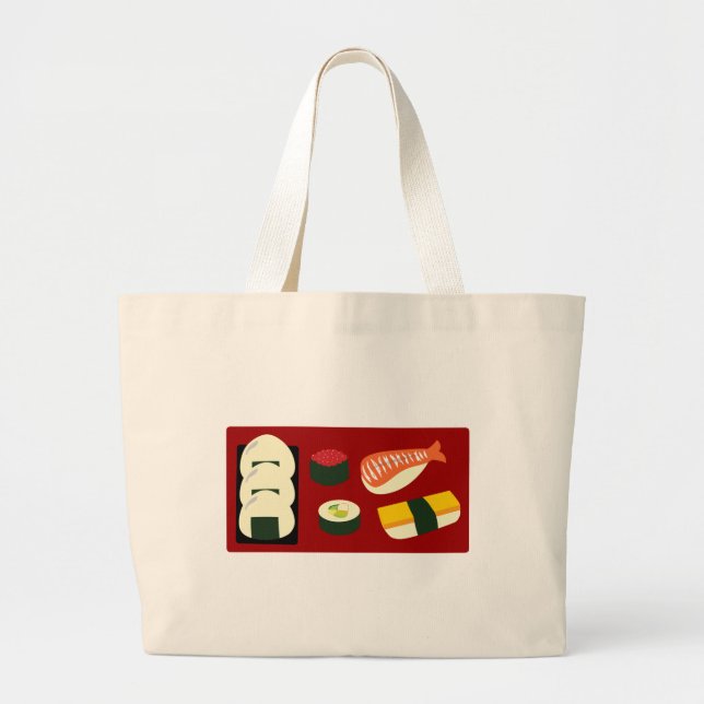 Sushi Fun Tote Bag (Front)