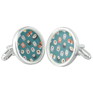 Sushi Green Cufflinks