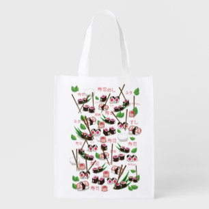 Sushi Grocery Bag