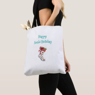 Sushi Holiday Tote Bag