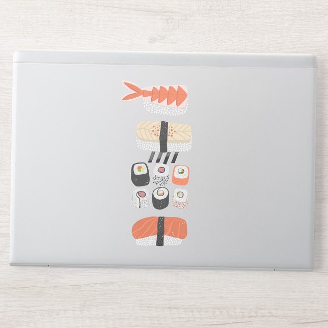 Sushi HP Laptop Skin (Fun Japanese sushi food art laptop skin)