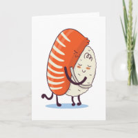 Sushi Hug Cute Kawaii Japanese