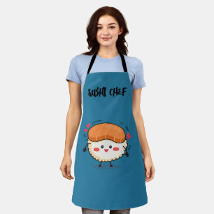 Sushi Is My Valentine  Apron